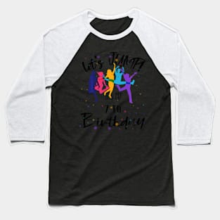 7Th Anniversary Let'S Jump It'S My 7Th Birthday Baseball T-Shirt